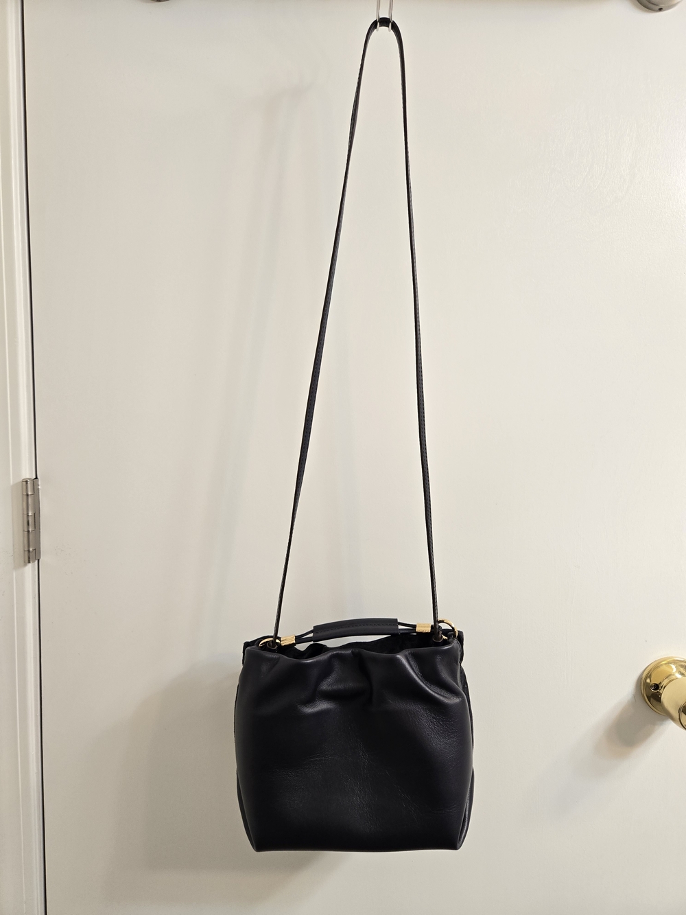 Ulla Johnson Remy Mini Handbag Leather Crossbody Black